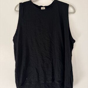 ARITZIA wilfred - Black muscle tank (Size L - Lightly used)